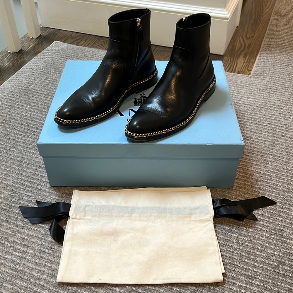 Lanvin Chain Bootie